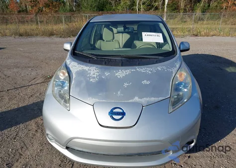 2012 Nissan Leaf Sl из США, поврежденный, VIN JN1AZ0CP7CT015457